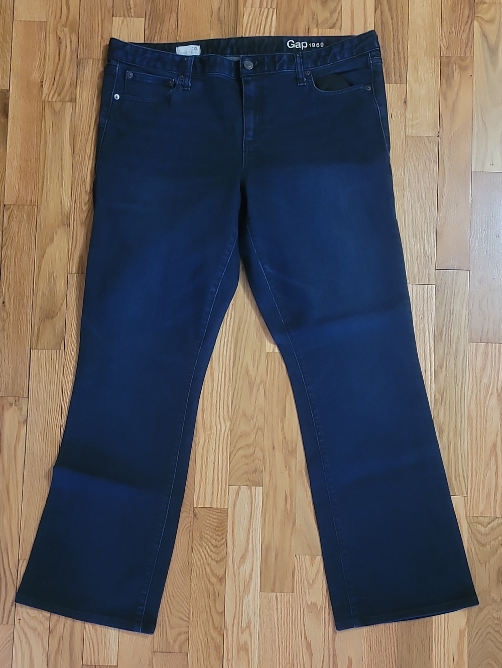 GAP Dark Wash Perfect Boot Jeans